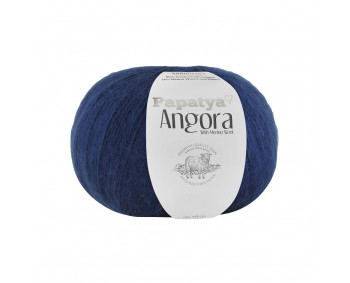 Farbe 5280 marine - Papatya Angora Uni 100g 