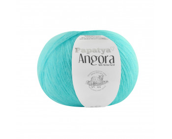 Farbe 5620 türkis - Papatya Angora Uni 100g 