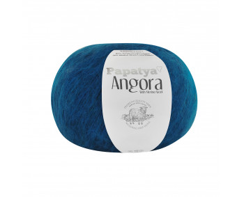 Farbe 5750 petrol - Papatya Angora Uni 100g 