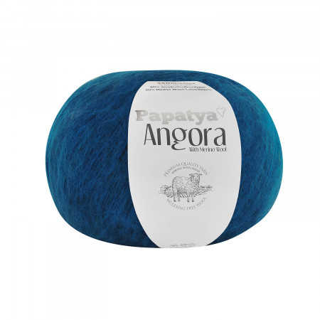 Farbe 5750 petrol - Papatya Angora Uni 100g 
