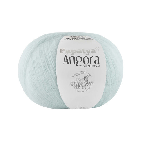 Farbe 5820 sky  - Papatya Angora Uni 100g 