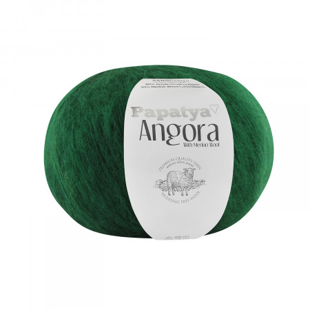 Farbe 6840 smaragdgrün - Papatya Angora Uni 100g 