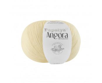 Farbe 9215 creme - Papatya Angora Uni 100g 