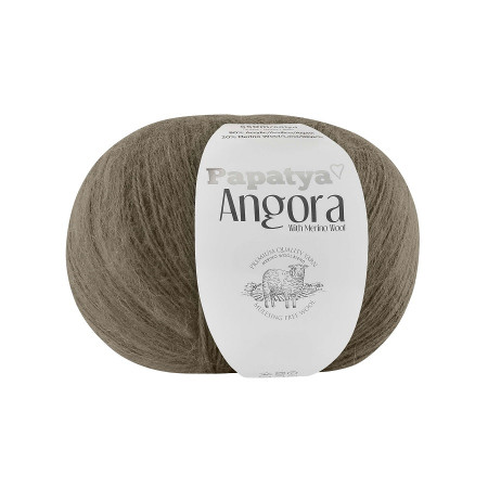 Farbe 9270 taupe - Papatya Angora Uni 100g 