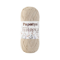 Farbe 304 natur - Papatya ECOlogical Cotton - 100g Baumwolle