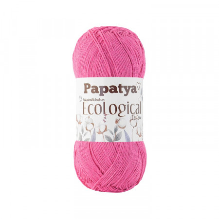 Farbe 404 rosa - Papatya ECOlogical Cotton - 100g Baumwolle
