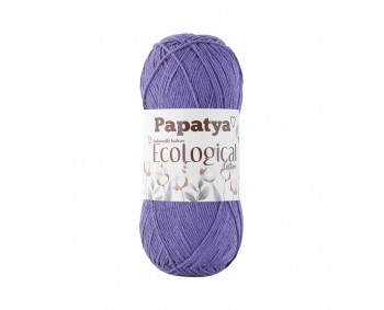 Farbe 504 lila - Papatya ECOlogical Cotton - 100g Baumwolle