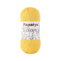 Farbe 705 gelb - Papatya ECOlogical Cotton - 100g Baumwolle