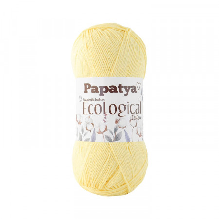 Farbe 706 vanille - Papatya ECOlogical Cotton - 100g Baumwolle