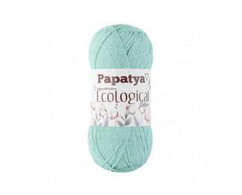 Farbe 804 mint - Papatya ECOlogical Cotton - 100g Baumwolle