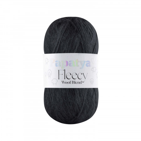 Papatya Fleecy - 100g - Wool Blend -  Farbe 2590 dunkelgrau