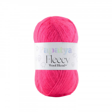 Papatya Fleecy - 100g - Wool Blend -  Farbe 4060 fuchsia