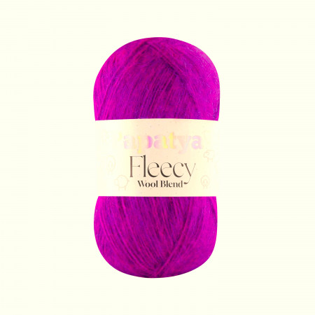Papatya Fleecy - 100g - Wool Blend -  Farbe 4515 beere