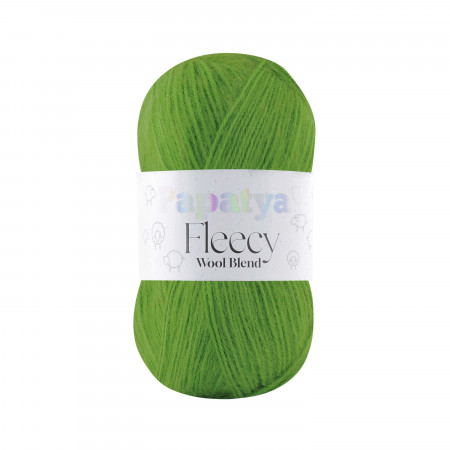 Papatya Fleecy - 100g - Wool Blend -  Farbe 6050 grün