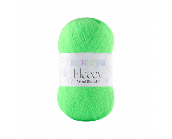 Papatya Fleecy - 100g - Wool Blend -  Farbe 6790 neongrün