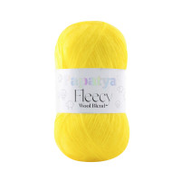 Papatya Fleecy - 100g - Wool Blend -  Farbe 7050 hellgelb