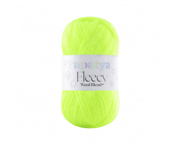 Papatya Fleecy - 100g - Wool Blend -  Farbe 7620 neongelb