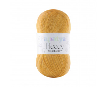 Papatya Fleecy - 100g - Wool Blend -  Farbe 8730 senf