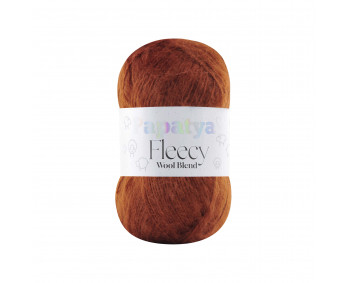 Papatya Fleecy - 100g - Wool Blend -  Farbe 9050 braun
