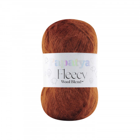 Papatya Fleecy - 100g - Wool Blend -  Farbe 9050 braun