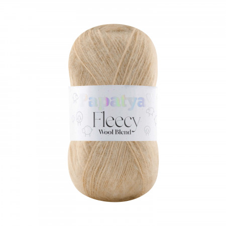 Papatya Fleecy - 100g - Wool Blend -  Farbe 9140 natur