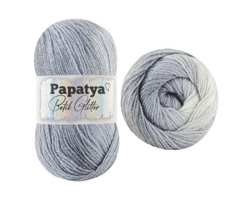 Papatya Batik Glitter - 100g - Farbe 01