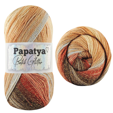 Papatya Batik Glitter - 100g - Farbe 10