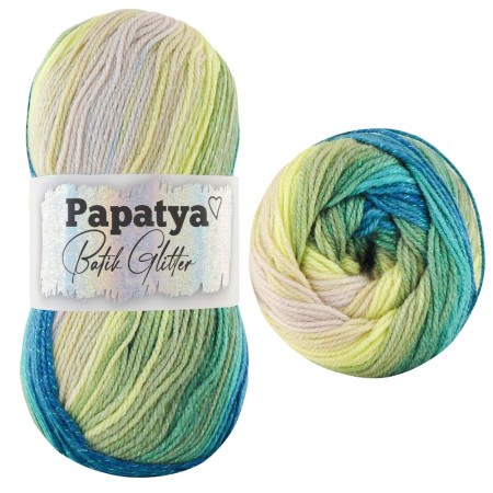 Papatya Batik Glitter - 100g - Farbe 11