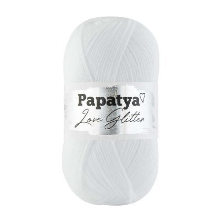 Farbe 1000 weiss - Papatya Love Glitter 100g 