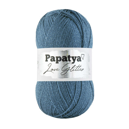 Farbe 5680 preus. blau - Papatya Love Glitter 100g 