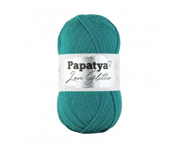 Farbe 6550 smaragd - Papatya Love Glitter 100g 