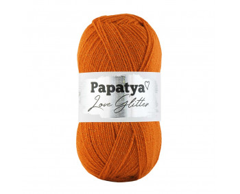 Farbe 8055 orange - Papatya Love Glitter 100g 