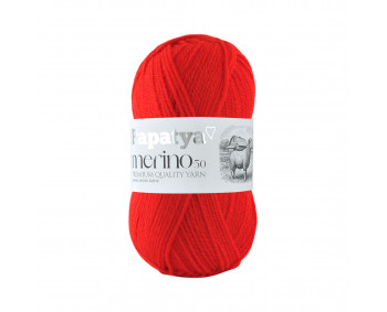 Papatya Merino50 - 100g - Farbe 3070 rot
