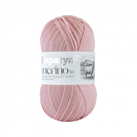 Papatya Merino50 - 100g - Farbe 4120 altrosa