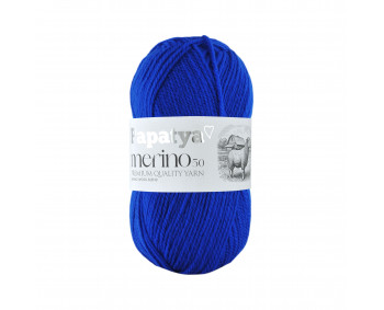 Papatya Merino50 - 100g - Farbe 5250 royalblau