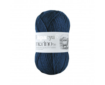 Papatya Merino50 - 100g - Farbe 5265 marine