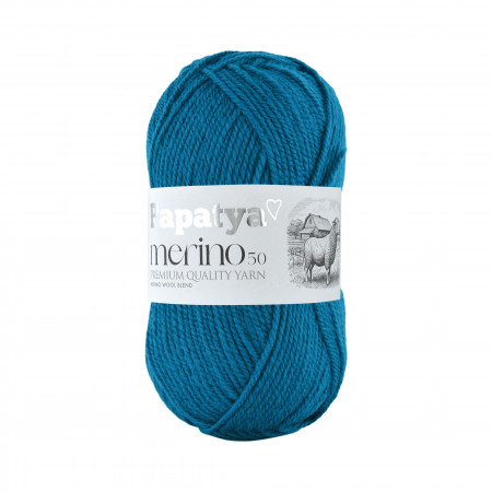 Papatya Merino50 - 100g - Farbe 5760 petrol