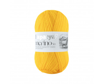 Papatya Merino50 - 100g - Farbe 7850 gelb