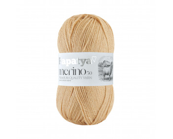 Papatya Merino50 - 100g - Farbe 9140 beige