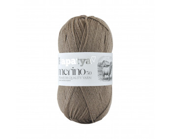 Papatya Merino50 - 100g - Farbe 9270 taupe