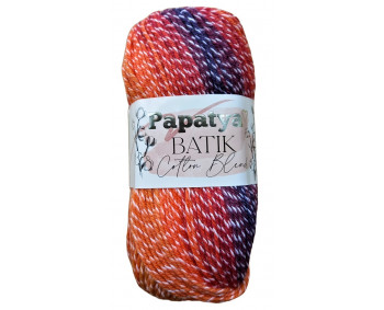 Farbe 1008 - Papatya Batik Cotton Blend 100g 