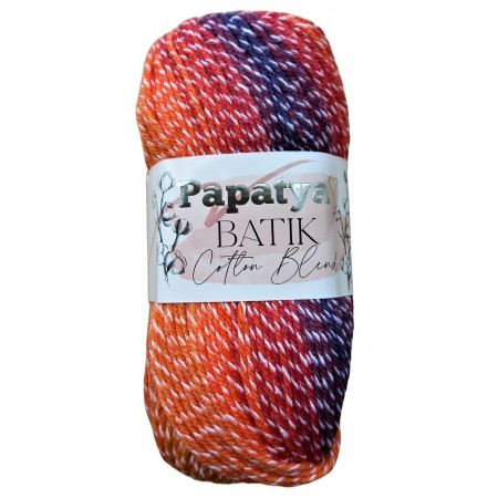 Farbe 1008 - Papatya Batik Cotton Blend 100g 