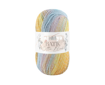 Farbe 1001 - Papatya Batik Cotton Blend 100g 