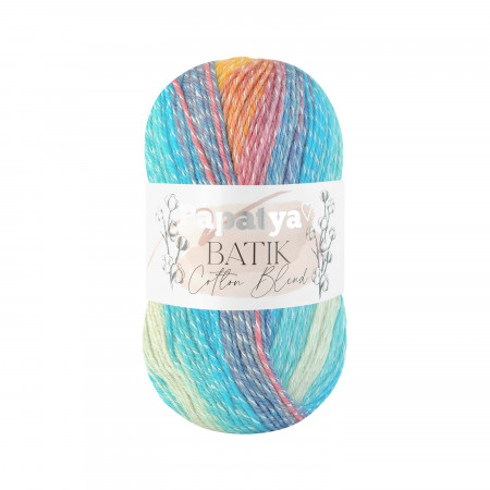 Farbe 1002 - Papatya Batik Cotton Blend 100g 
