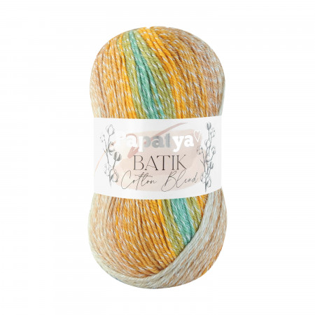 Farbe 1011 - Papatya Batik Cotton Blend 100g 