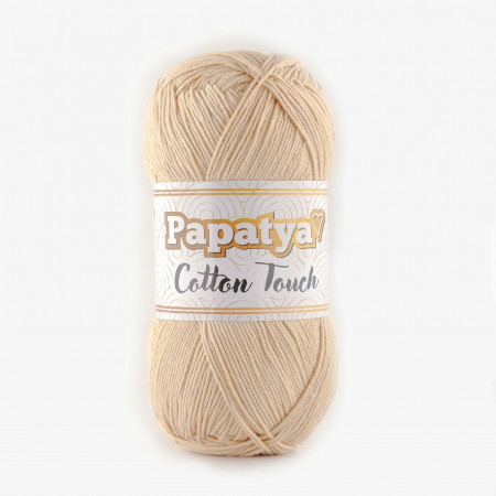 Farbe 0120 beige - Papatya Cotton Touch - 50g