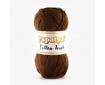 Farbe 0140 braun - Papatya Cotton Touch - 50g