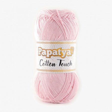 Farbe 0210 babyrosa - Papatya Cotton Touch - 50g