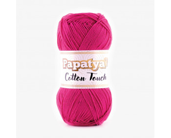 Farbe 0270 darkpink - Papatya Cotton Touch - 50g