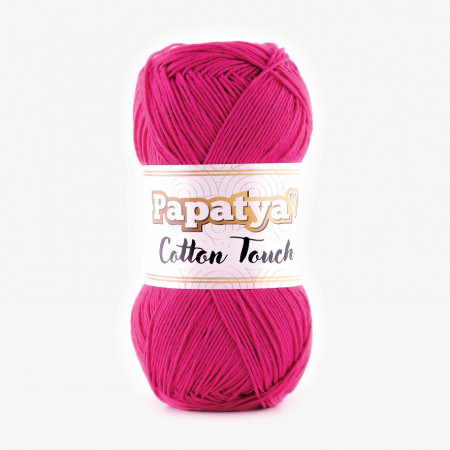 Farbe 0270 darkpink - Papatya Cotton Touch - 50g